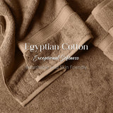 Madison Egyptian Cotton Plush Thick Absorbent Bath Towel Set of 2 - Egyptian Cotton Bath Towel by Superior Brand