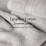 Madison Egyptian Cotton Plush Thick Absorbent Bath Towel Set of 2 - Egyptian Cotton Bath Towel by Superior Brand
