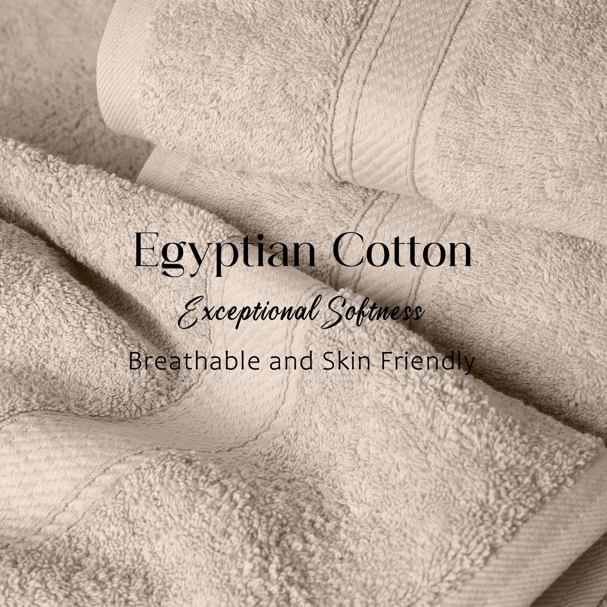 Madison Egyptian Cotton Plush Thick Absorbent Bath Towel Set of 2 - Egyptian Cotton Bath Towel by Superior Brand