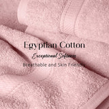 Madison Egyptian Cotton Plush Thick Absorbent Bath Towel Set of 2 - Egyptian Cotton Bath Towel by Superior Brand