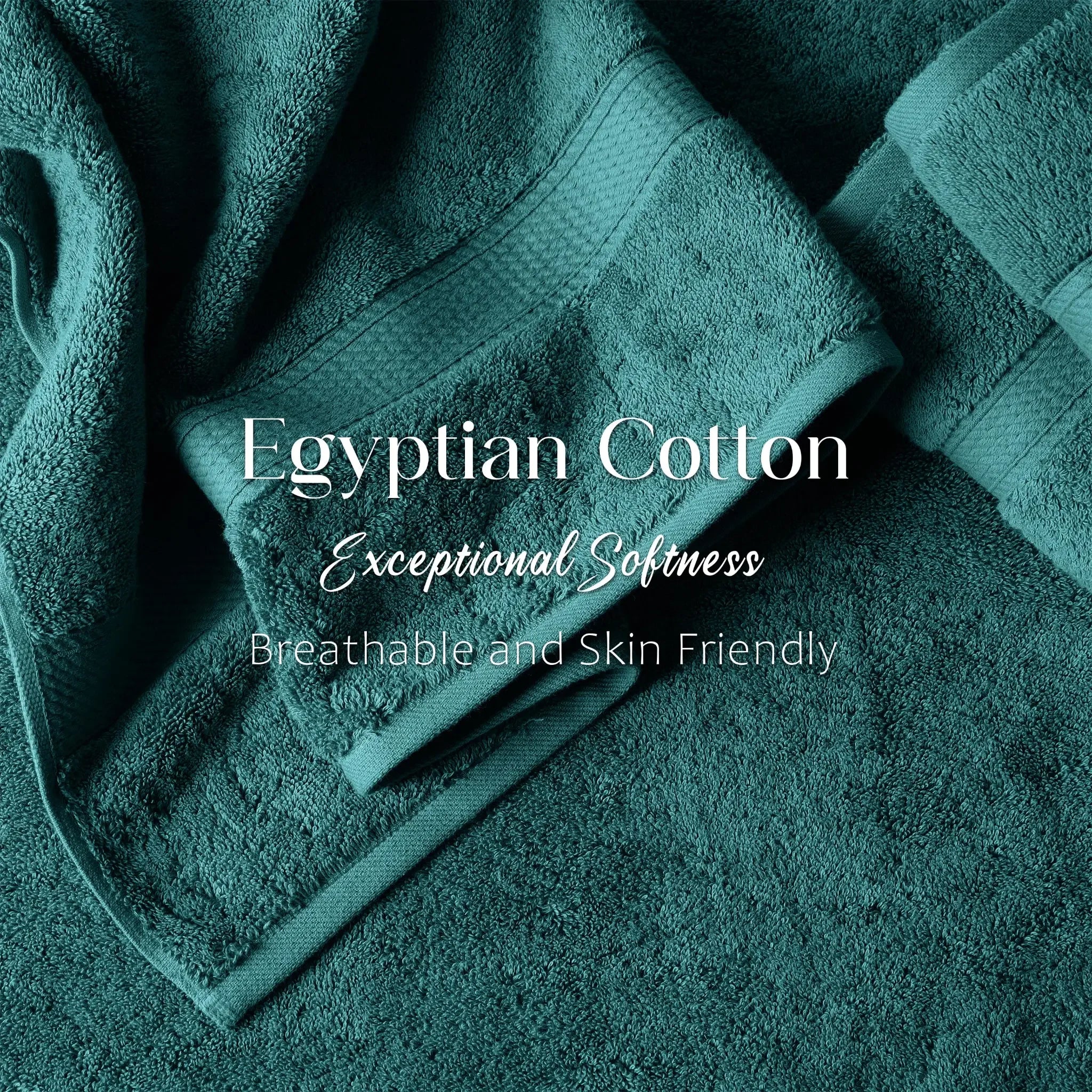 Madison Egyptian Cotton Plush Thick Absorbent Bath Towel Set of 2 - Egyptian Cotton Bath Towel by Superior Brand