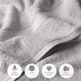 Madison Egyptian Cotton Plush Thick Absorbent Bath Towel Set of 2 - Egyptian Cotton Bath Towel by Superior Brand