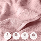 Madison Egyptian Cotton Plush Thick Absorbent Bath Towel Set of 2 - Egyptian Cotton Bath Towel by Superior Brand