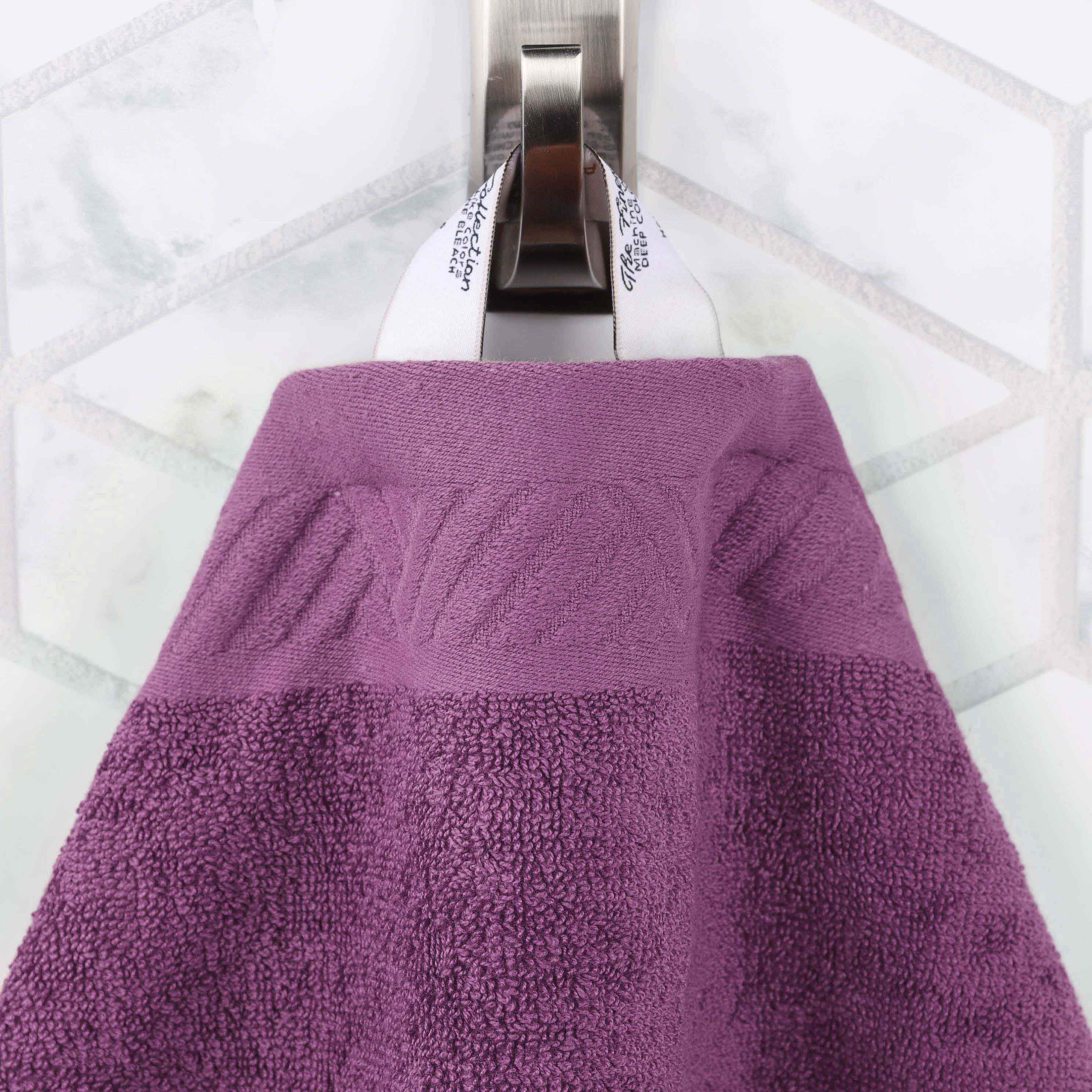 Egyptian Cotton Basketweave Towel Set 6 Piece - Egyptian Cotton Towel Set by Superior Brand
