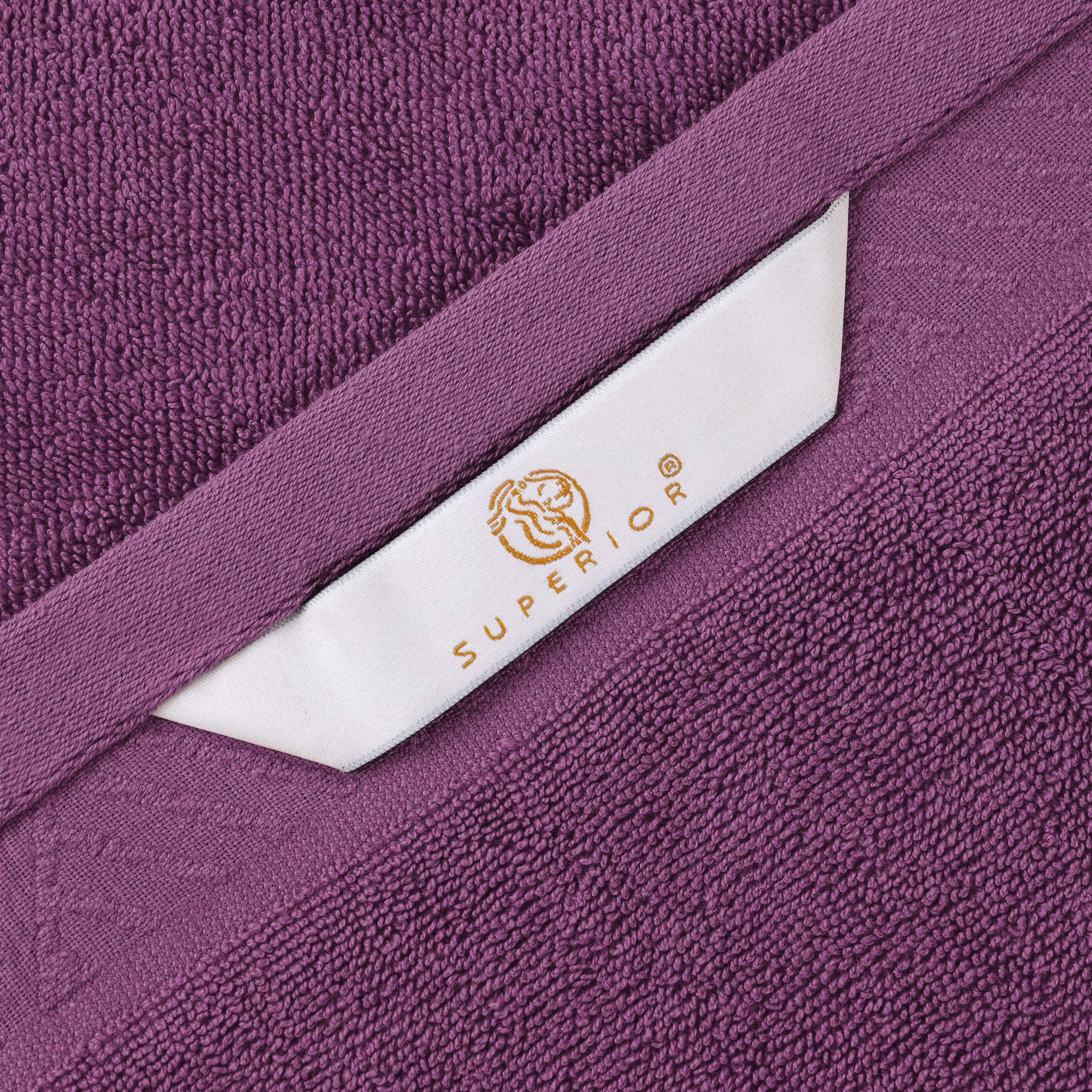 Egyptian Cotton Basketweave Solid Towel Set 3 Piece - Egyptian Cotton Towel Set by Superior Brand