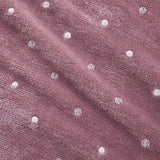 Fleece Plush Medium Weight Fluffy Soft Decorative Polka Dot Blanket - Blanket by Superior Brand