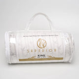 Shredded Memory Foam Pillow with Removable Rayon from Bamboo Cover - Pillows by Superior Brand