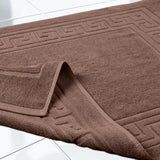 Egyptian Cotton Greek Key Infinity Border Bath Mat Set of 2 - Bath Mats by Superior Brand
