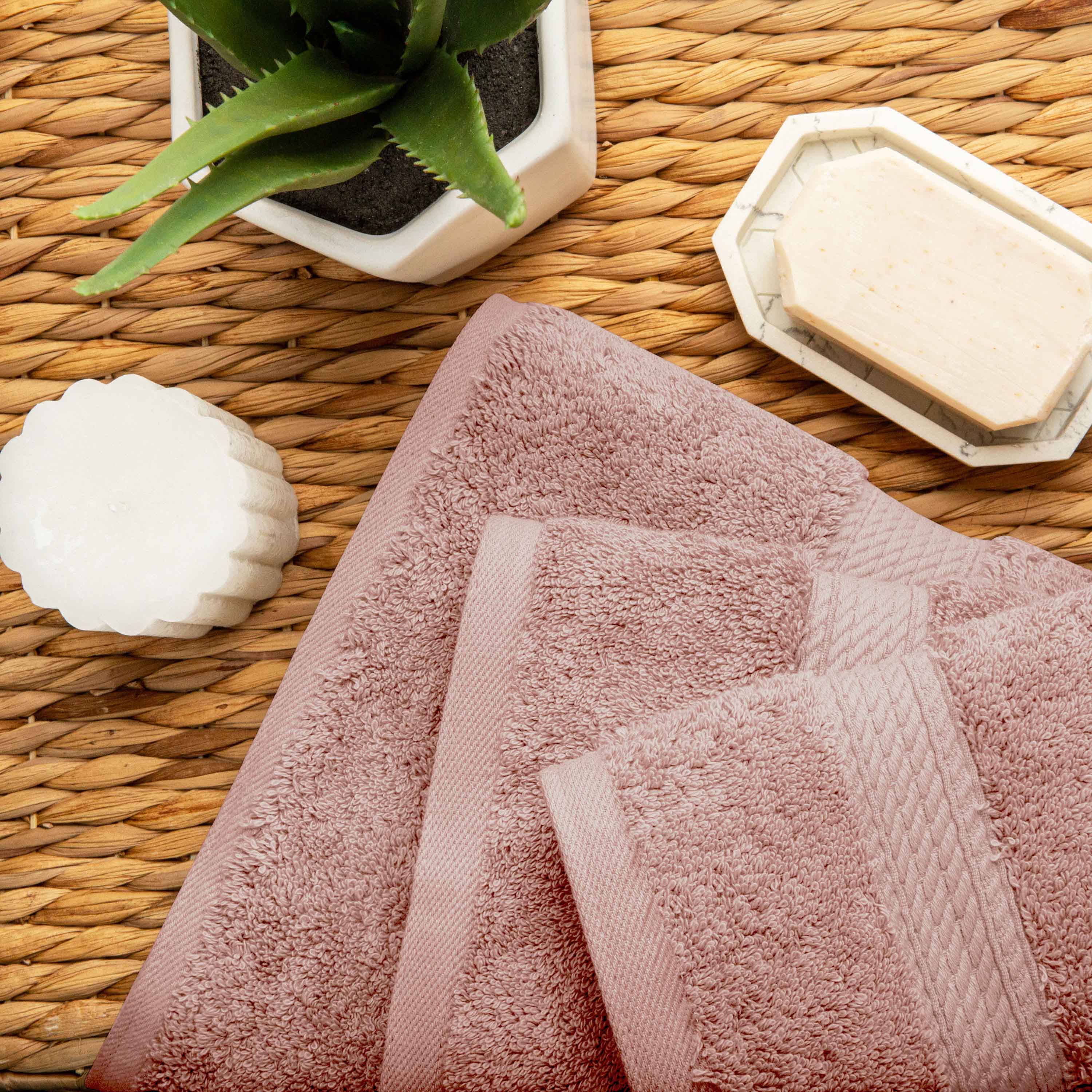 Egyptian Cotton Madison Plush Towel Set 3 Piece - Egyptian Cotton Towel Set by Superior Brand