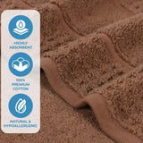 Napa Zero Twist Cotton Solid Waffle Honeycomb Bath Sheet Set of 2 - Towel Set by Superior Brand