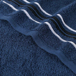 Sadie Zero Twist Cotton Solid and Jacquard Floral 6 Piece Towel Set - Towel Set by Superior Brand