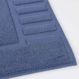 Leo Cotton Solid Modern Absorbent Heavy Washable Bath Mat Set of 2 - Bath Mats by Superior Brand