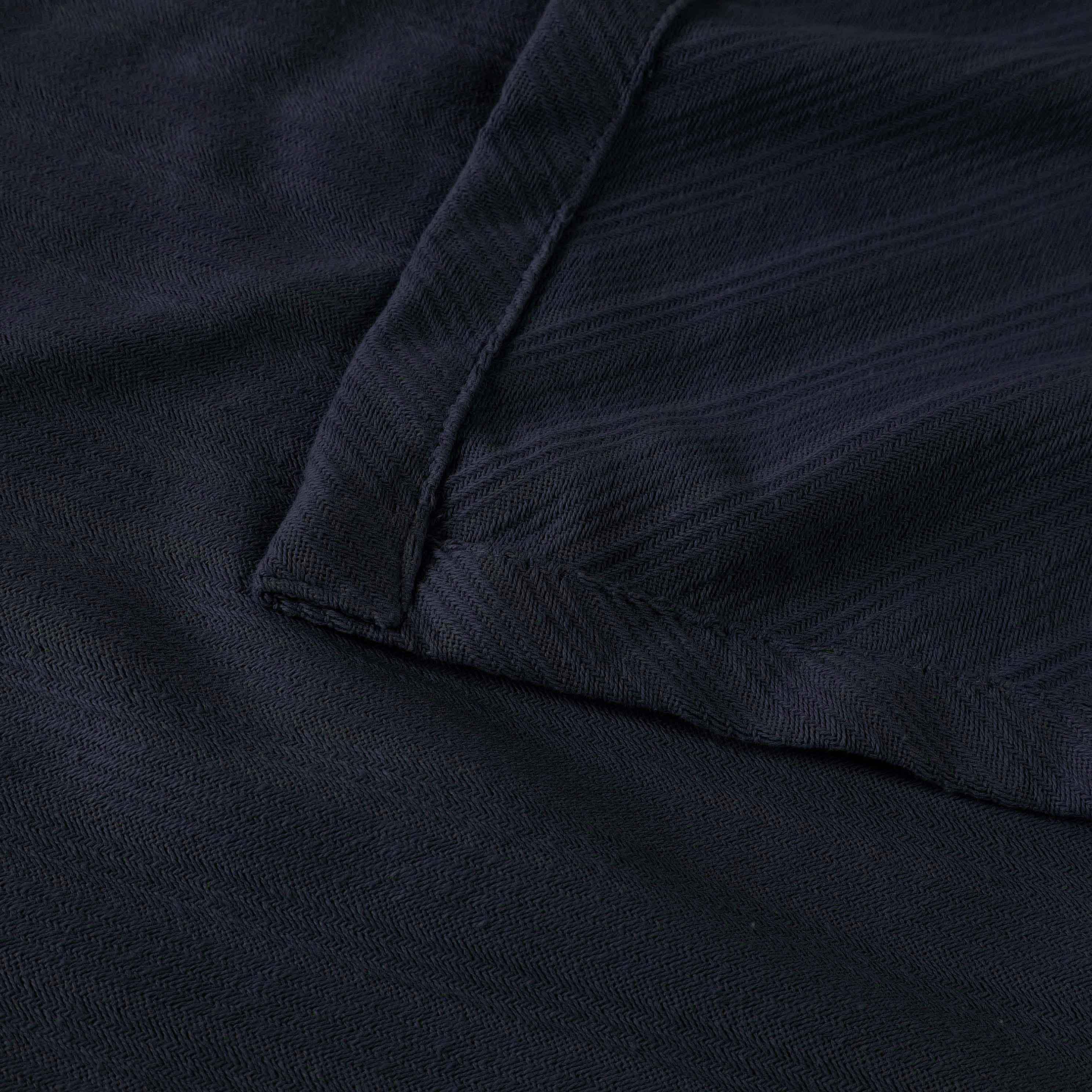 Milan Cotton Textured Jacquard Striped Lightweight Woven Blanket - Blanket by Superior Brand