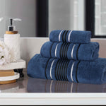 Sadie Zero Twist Cotton Solid Absorbent 3 Piece Towel Set - Towel Set by Superior Brand