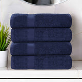 Cotton Highly Absorbent Eco-Friendly Quick Dry Bath Towel Set of 4 - Bath Towel by Superior Brand