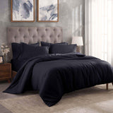 300 Thread Count Egyptian Cotton Solid Duvet Cover - Egyptian Cotton Duvet Cover Set by Superior Brand