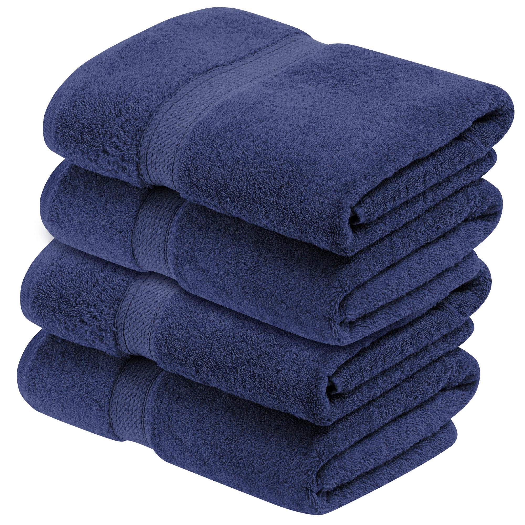 Egyptian Cotton Bath Towel Set 4-Piece - Madison - Egyptian Cotton Bath Towel by Superior Brand