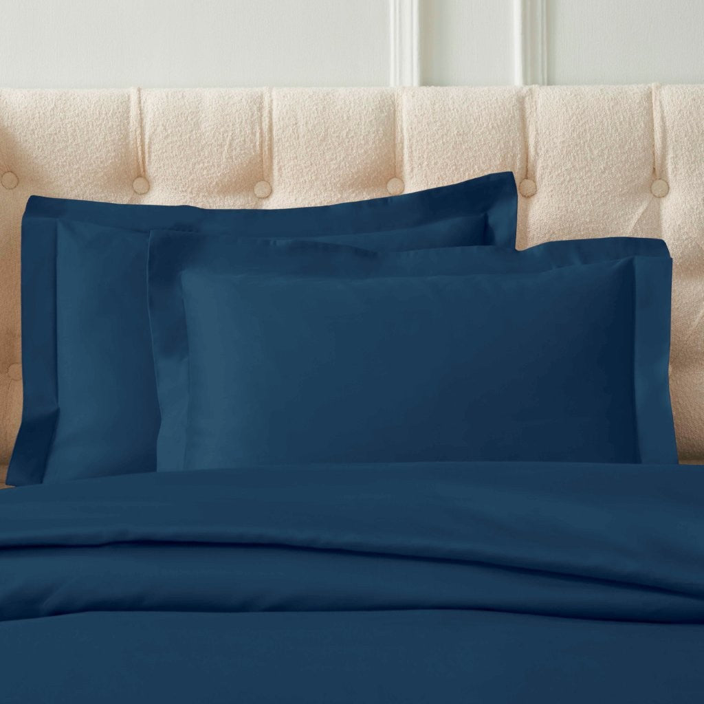 1200 Thread Count Egyptian Cotton Solid Duvet Cover - Egyptian Cotton Duvet Cover Set by Superior Brand