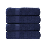 Cotton Highly Absorbent Eco-Friendly Quick Dry Bath Towel Set of 4 - Bath Towel by Superior Brand