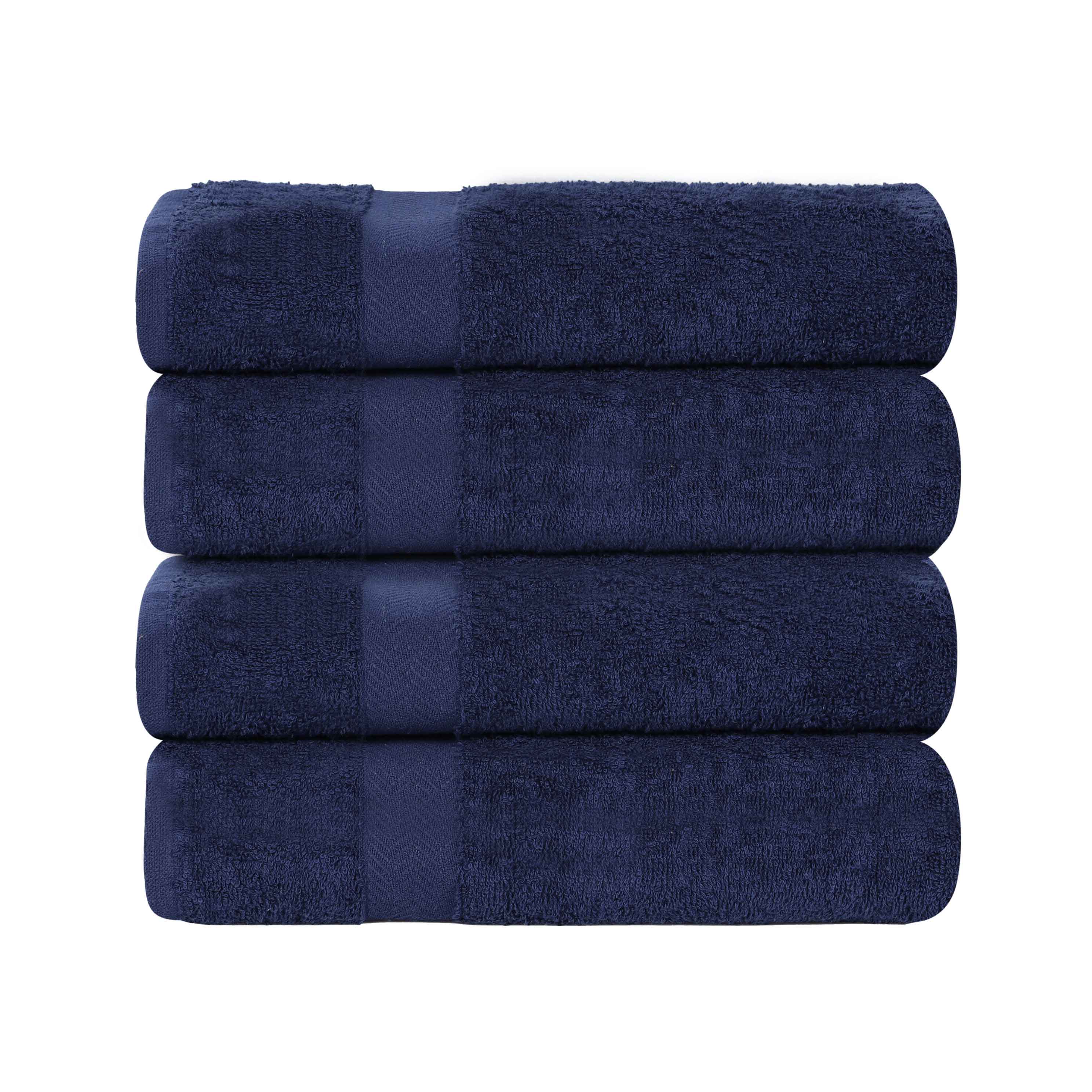 Cotton Highly Absorbent Eco-Friendly Quick Dry Bath Towel Set of 4 - Bath Towel by Superior Brand