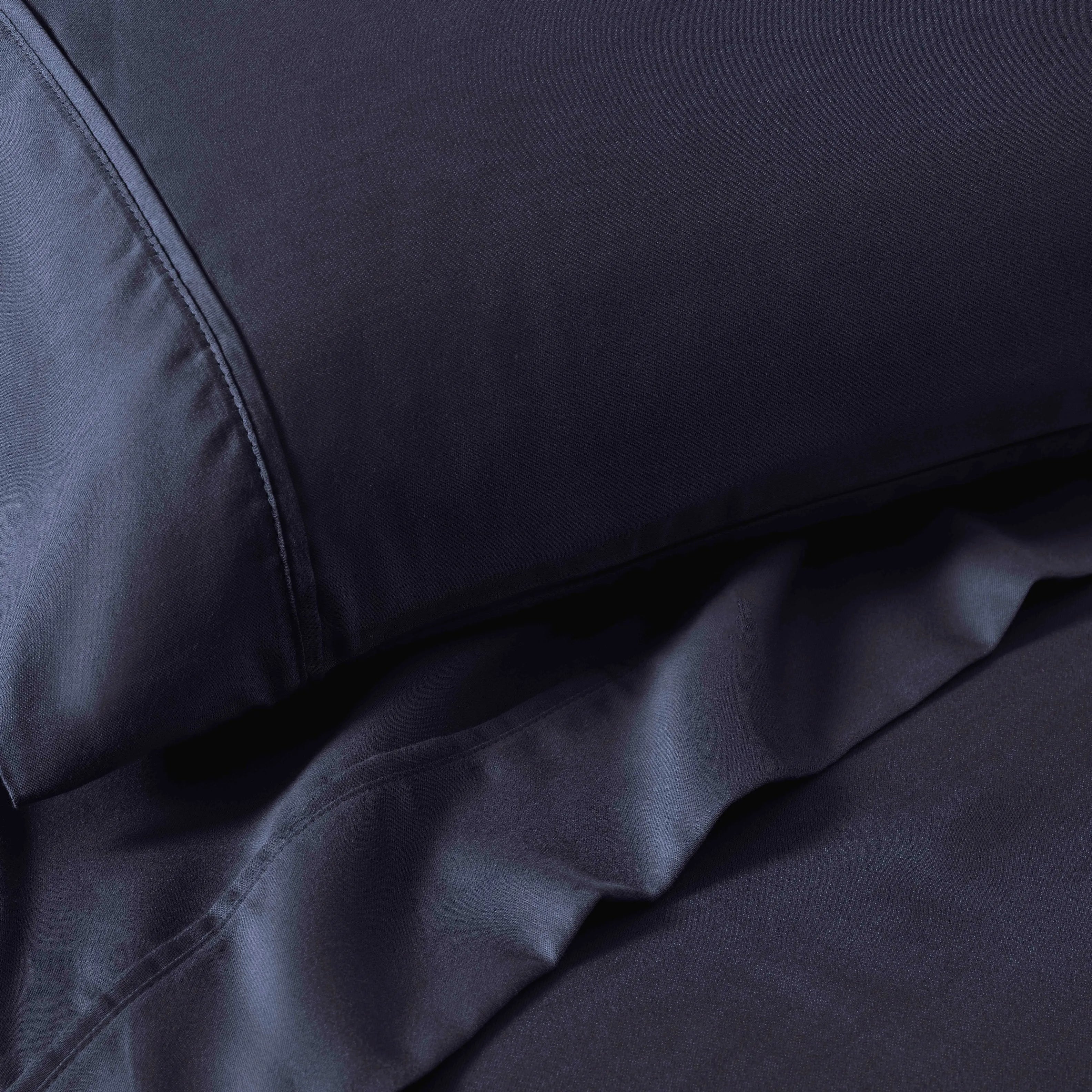 1200 Thread Count Cotton Rich Bed Sheet Set Solid Deep Pocket - Sheet Set by Superior Brand