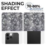 Leaves Room Darkening Washable Blackout Curtain Panels, Set of 2 - Blackout Curtains by Superior Brand