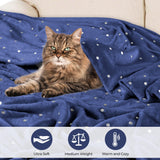 Fleece Plush Medium Weight Fluffy Soft Decorative Polka Dot Blanket - Blanket by Superior Brand
