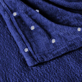 Fleece Plush Medium Weight Fluffy Soft Decorative Polka Dot Blanket - Blanket by Superior Brand