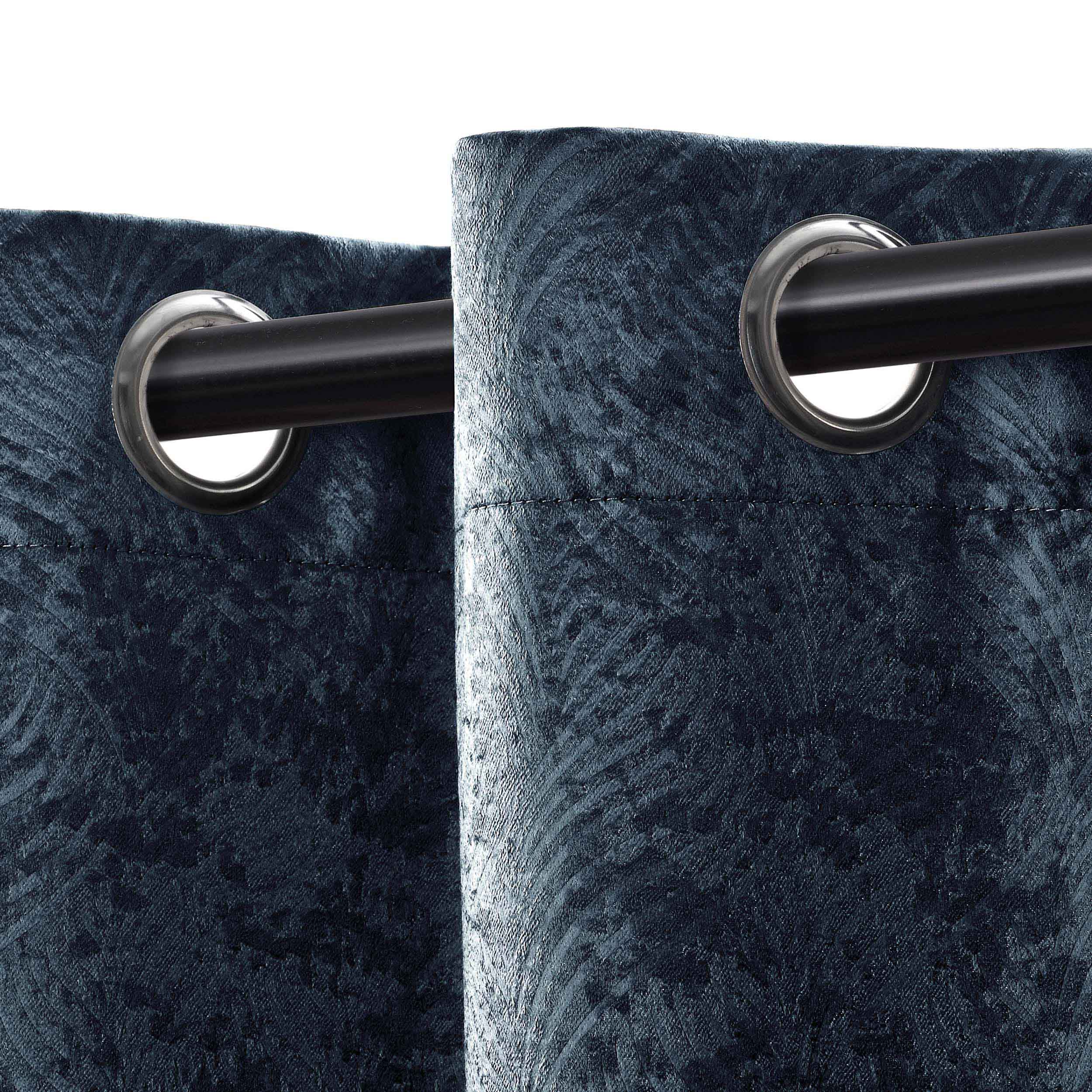 Waverly Geometric Washable Room Darkening Blackout Curtains, Set of 2 - Blackout Curtains by Superior Brand