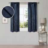 Waverly Geometric Washable Room Darkening Blackout Curtains, Set of 2 - Blackout Curtains by Superior Brand
