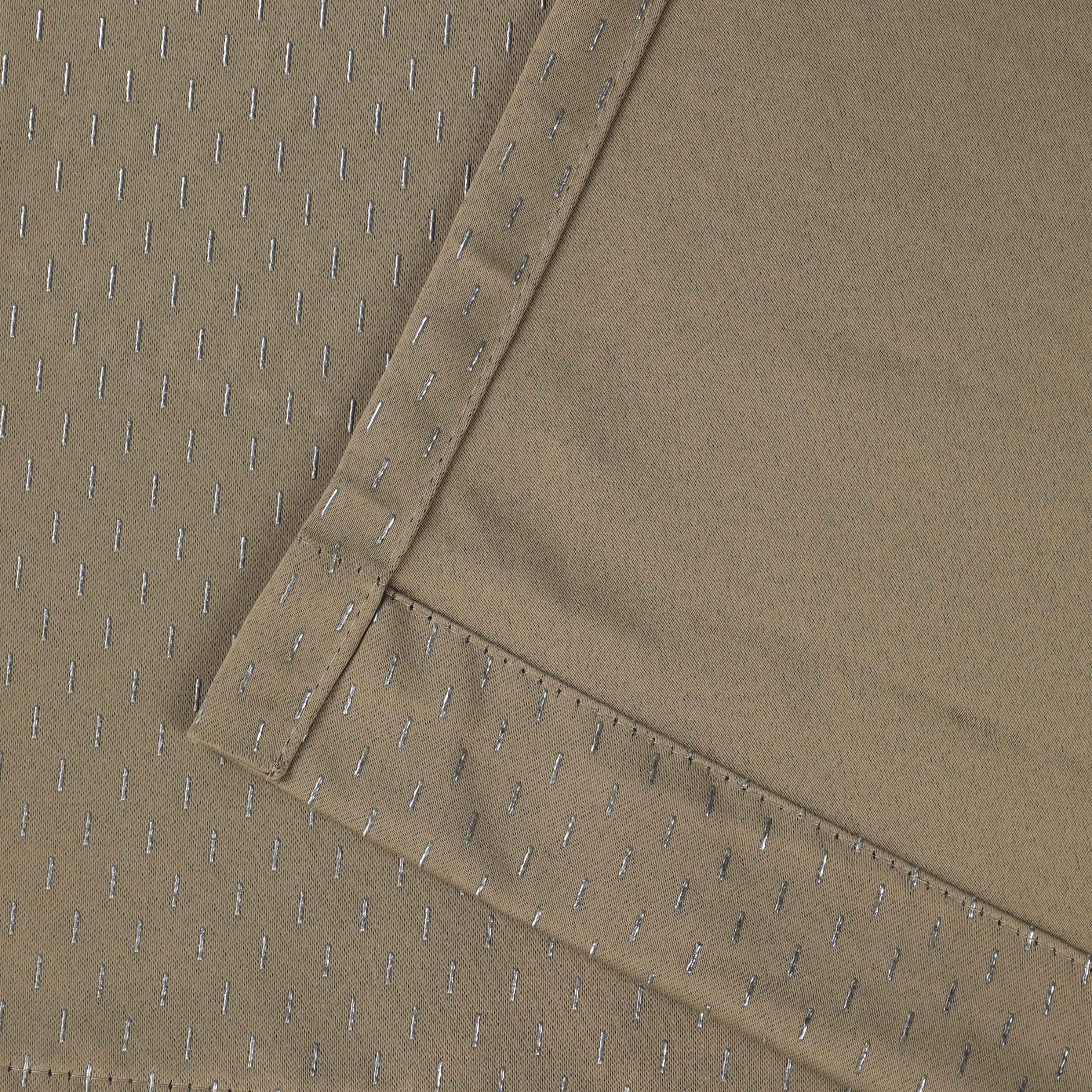 Modern Shimmer Washable Room Darkening Blackout Curtains, Set of 2 - Blackout Curtains by Superior Brand
