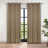 Modern Shimmer Washable Room Darkening Blackout Curtains, Set of 2 - Blackout Curtains by Superior Brand
