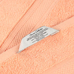 Chevron Zero Twist Solid and Jacquard Cotton 8 Piece Towel Set - Towel Set by Superior Brand