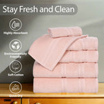 Smart Dry Zero Twist Cotton Medium Weight 3 Piece Assorted Towel Set - Towel Set by Superior Brand