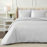 1200 Thread Count Egyptian Cotton Solid Duvet Cover - Egyptian Cotton Duvet Cover Set by Superior Brand