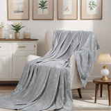 Fleece Plush Medium Weight Fluffy Soft Decorative Polka Dot Blanket - Blanket by Superior Brand