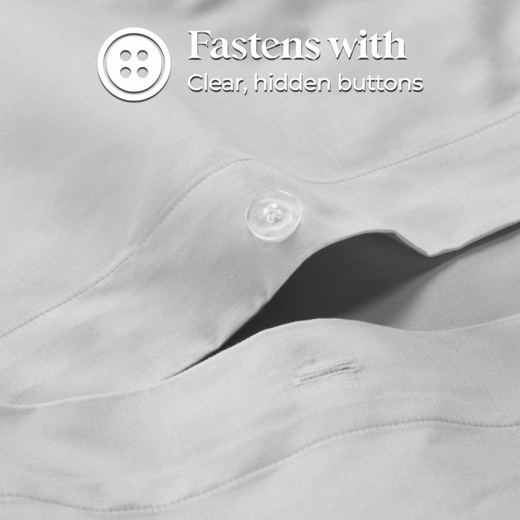 1200 Thread Count Egyptian Cotton Solid Duvet Cover - Egyptian Cotton Duvet Cover Set by Superior Brand
