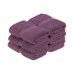 Egyptian Cotton Madison Face Towel Set of 6 - Egyptian Cotton Face Towel by Superior Brand