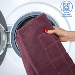 Nora Cotton Solid Absorbent Thick Checkered Washable Bath Mat Set of 2 - Bath Mats by Superior Brand