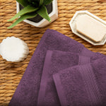 Egyptian Cotton Madison Plush Towel Set 3 Piece - Egyptian Cotton Towel Set by Superior Brand