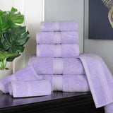 Madison Egyptian Cotton Plush Heavyweight 8 Piece Towel Set - Egyptian Cotton Towel Set by Superior Brand