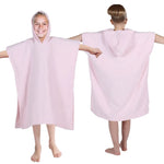 Lyron Cotton Terry Hooded Bath Towel - Hooded Bath Towel by Superior Brand