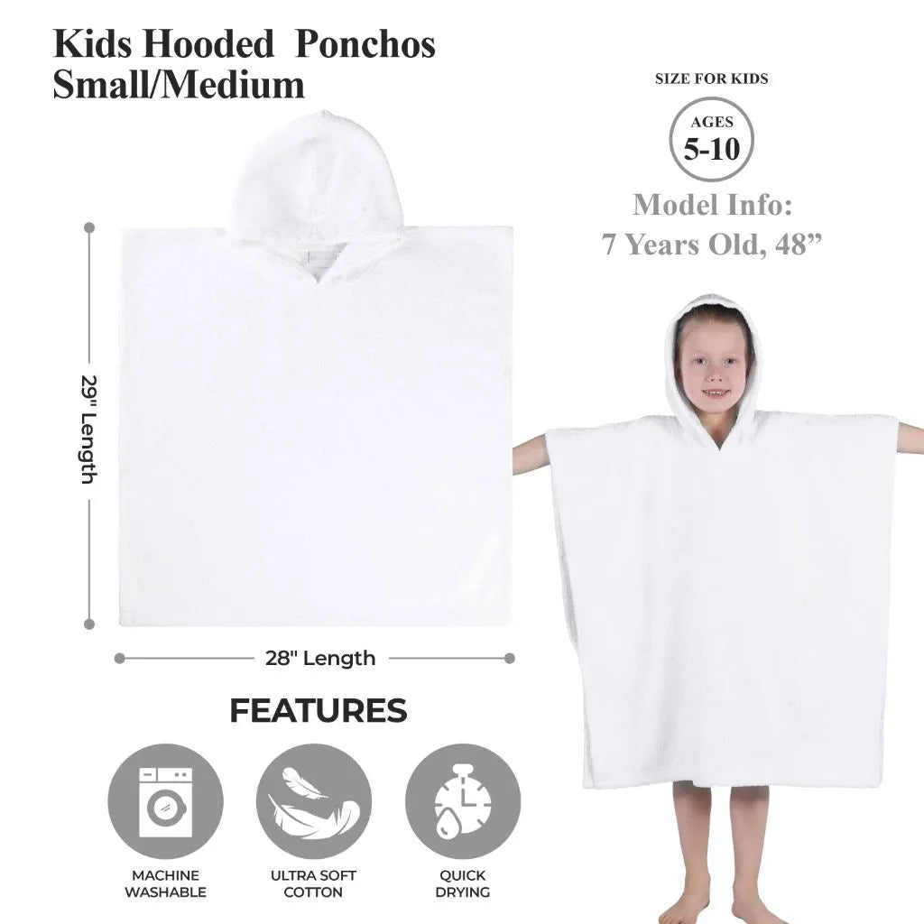 Lyron Cotton Terry Hooded Bath Towel - Hooded Bath Towel by Superior Brand