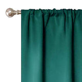Solid Machine Washable Room Darkening Blackout Curtains, Set of 2 - Blackout Curtains by Superior Brand