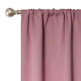 Solid Machine Washable Room Darkening Blackout Curtains, Set of 2 - Blackout Curtains by Superior Brand
