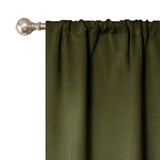 Solid Machine Washable Room Darkening Blackout Curtains, Set of 2 - Blackout Curtains by Superior Brand
