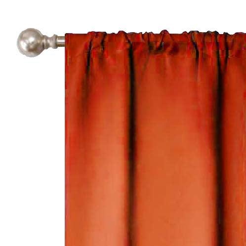 Solid Machine Washable Room Darkening Blackout Curtains, Set of 2 - Blackout Curtains by Superior Brand
