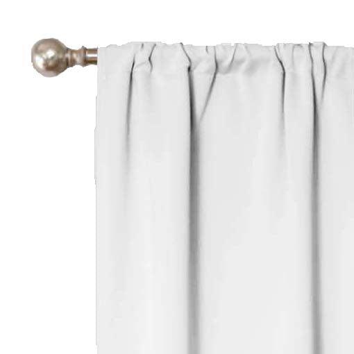 Solid Machine Washable Room Darkening Blackout Curtains, Set of 2 - Blackout Curtains by Superior Brand