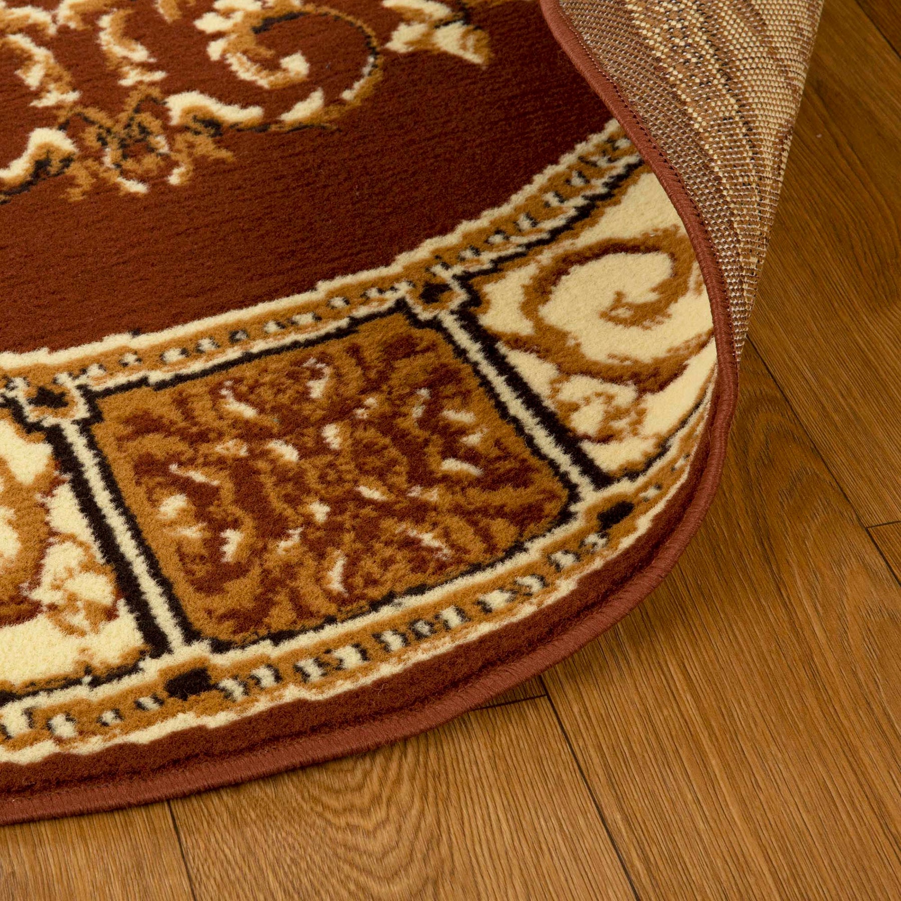 Superior Elegant Medallion Oriental Medallion Traditional Power-Loomed Indoor Area Rug