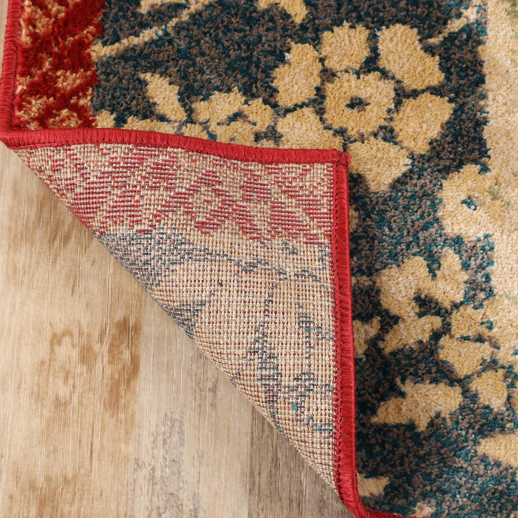 Superior Kennicot Elegant Floral Patchwork Indoor Area Rug or Runner
